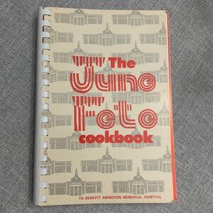 Vintage June Fete Cookbook First Edition 1978 Spiral-Bound Abington Mem Hospital